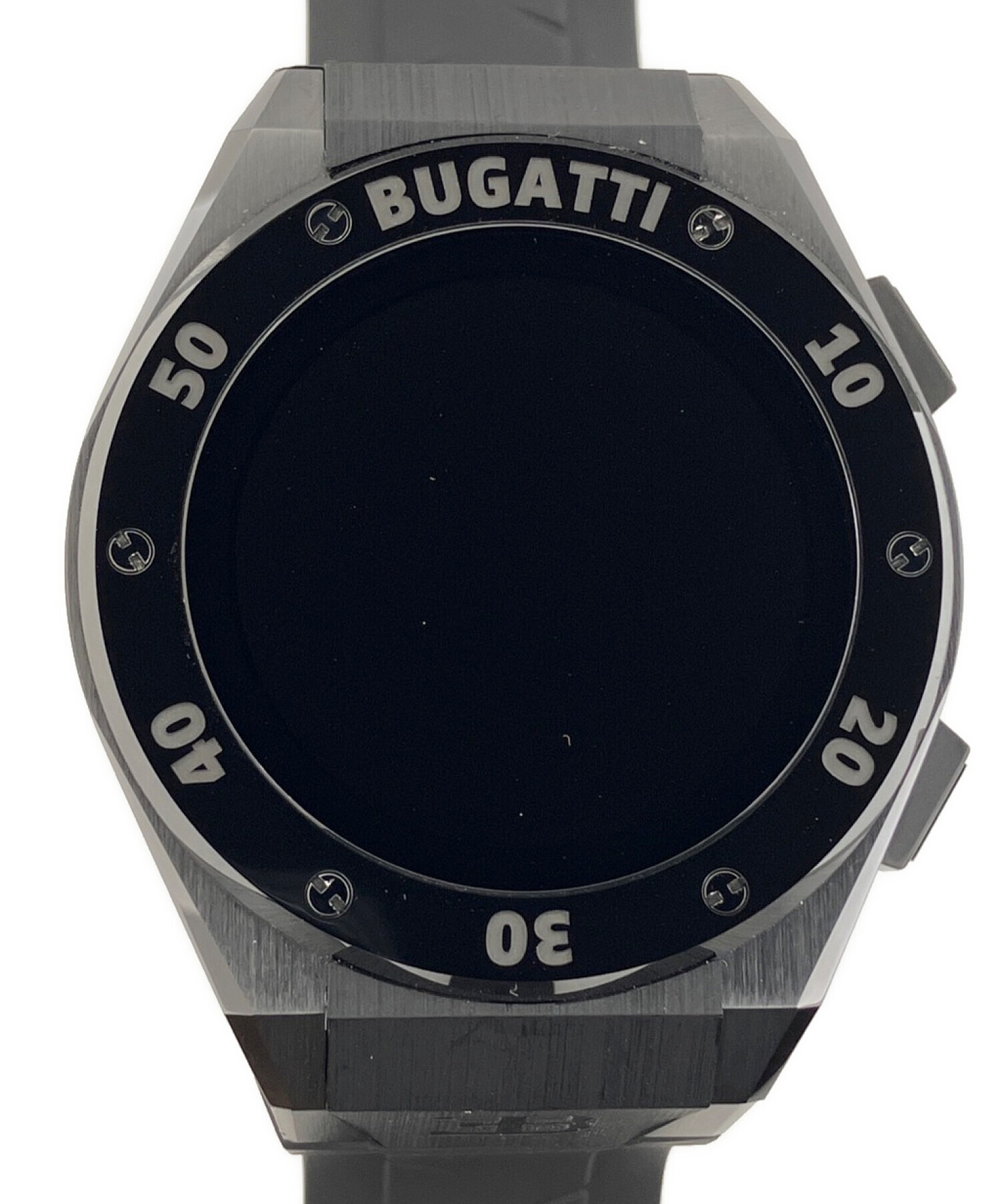 Bugatti (ブガッティ) BUGATTI CERAMIQUE EDITION ONE/スマートウォッチ ブラック サイズ:46mm