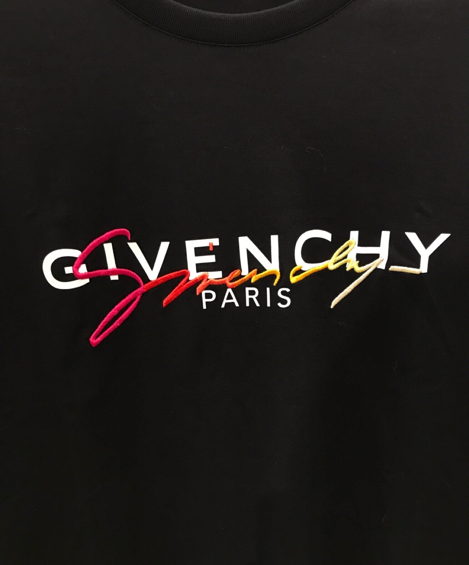 GIVENCY ジバンシー レインボー 立体刺繍 ロゴ入り | www.darquer.fr