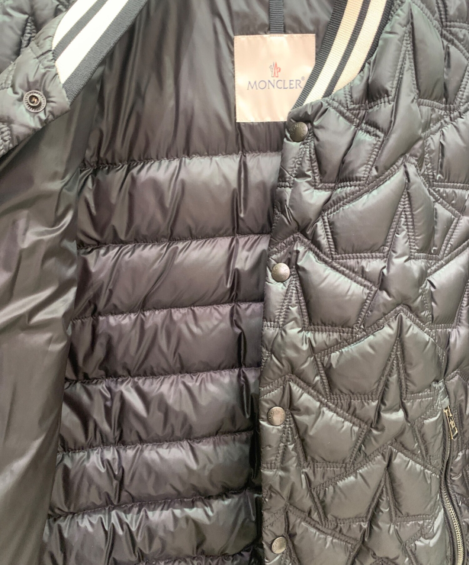 中古・古着通販】MONCLER (モンクレール) AUBURN GIUBBOTTO ブラック