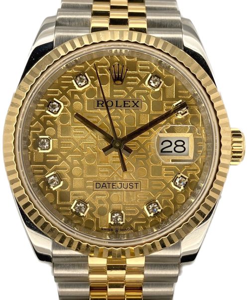 【中古・古着通販】ROLEX (ロレックス) デイトジャスト コンビ