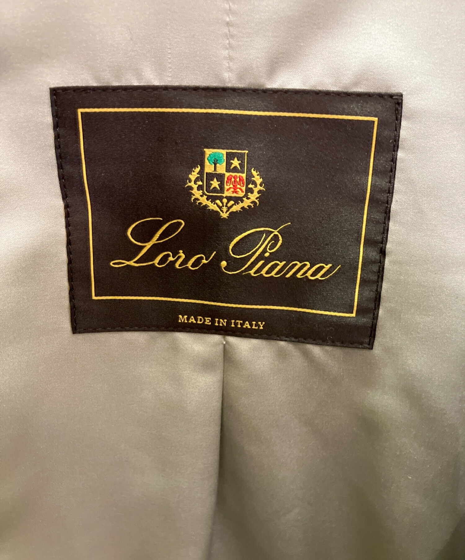 中古・古着通販】LORO PIANA (ロロピアーナ) カシミヤジップコート