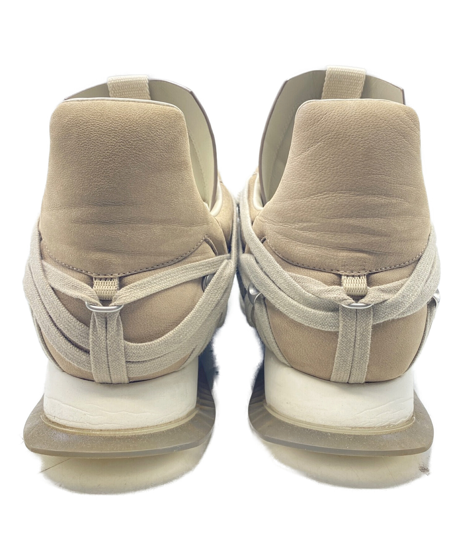 中古・古着通販】RICK OWENS (リック オウエンス) MAXIMAL RUNNER ベージュ サイズ:SIZE 41｜ブランド・古着通販  トレファク公式【TREFAC FASHION】スマホサイト