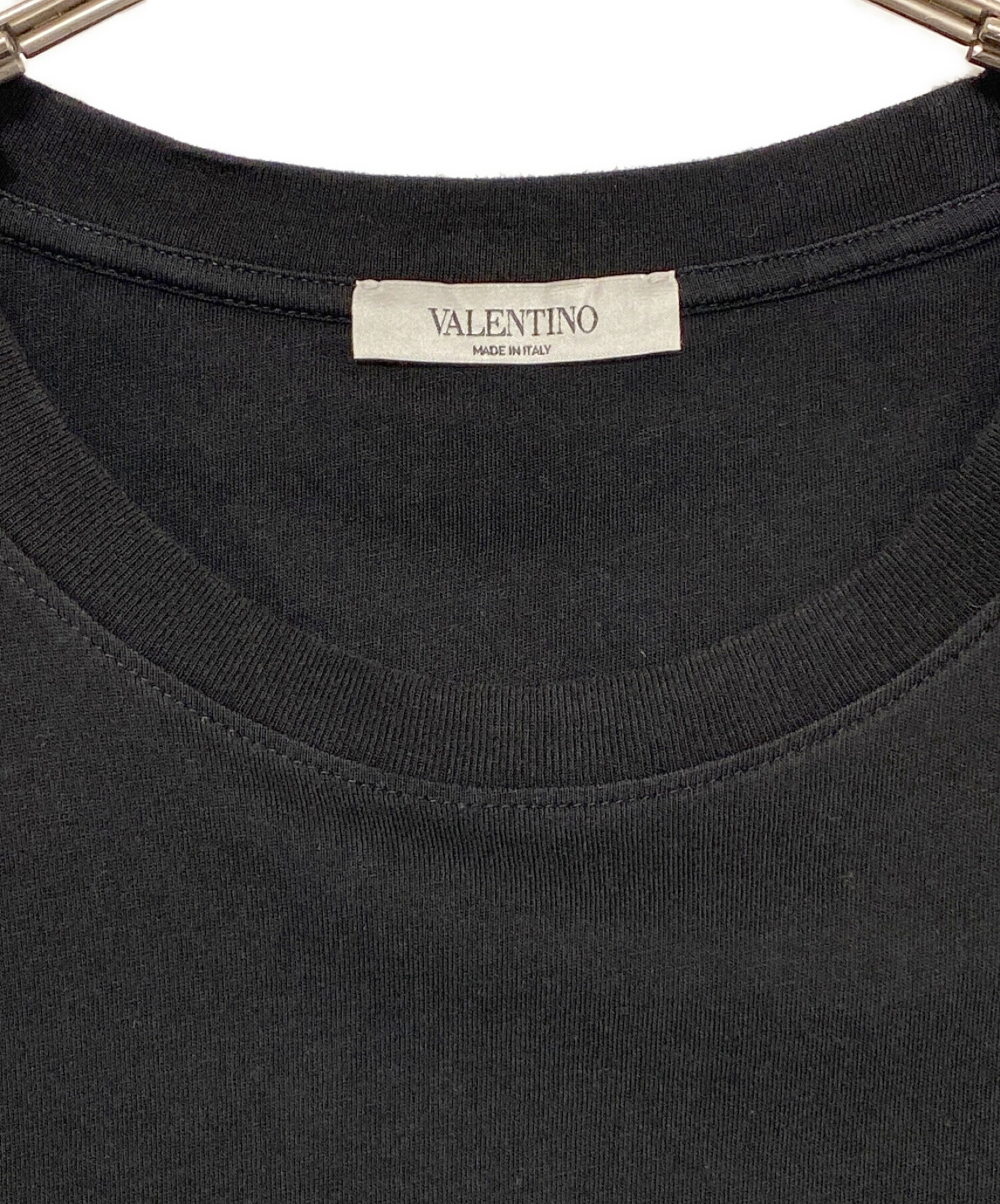 中古・古着通販】VALENTINO (ヴァレンティノ) VLTN クルーネック 半袖