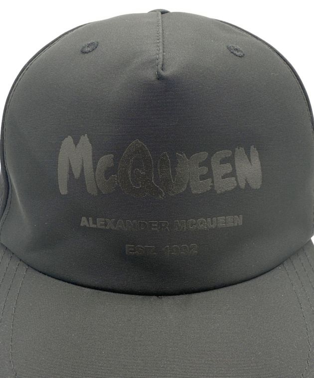 全国激安【レア色】Alexander Mcqueen　ロゴ　キャップ　白【新品未使用】 帽子