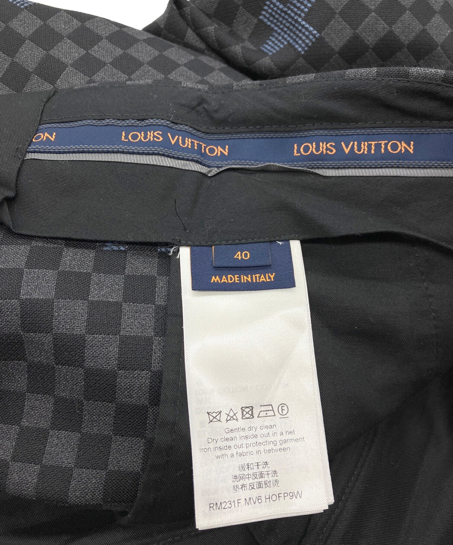 中古・古着通販】LOUIS VUITTON (ルイ ヴィトン) 総柄トラウザーパンツ