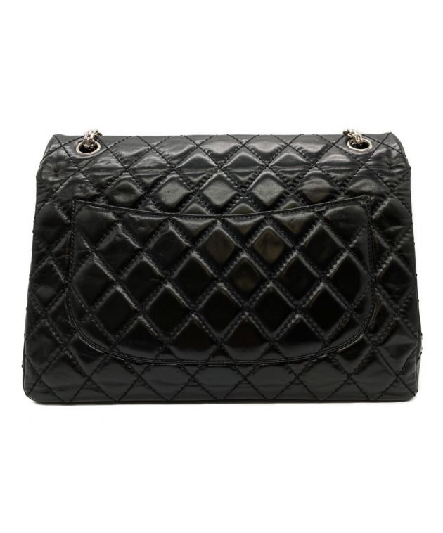 中古・古着通販】CHANEL (シャネル) 2.55チェーンショルダーバッグ ブラック｜ブランド・古着通販 トレファク公式【TREFAC  FASHION】スマホサイト