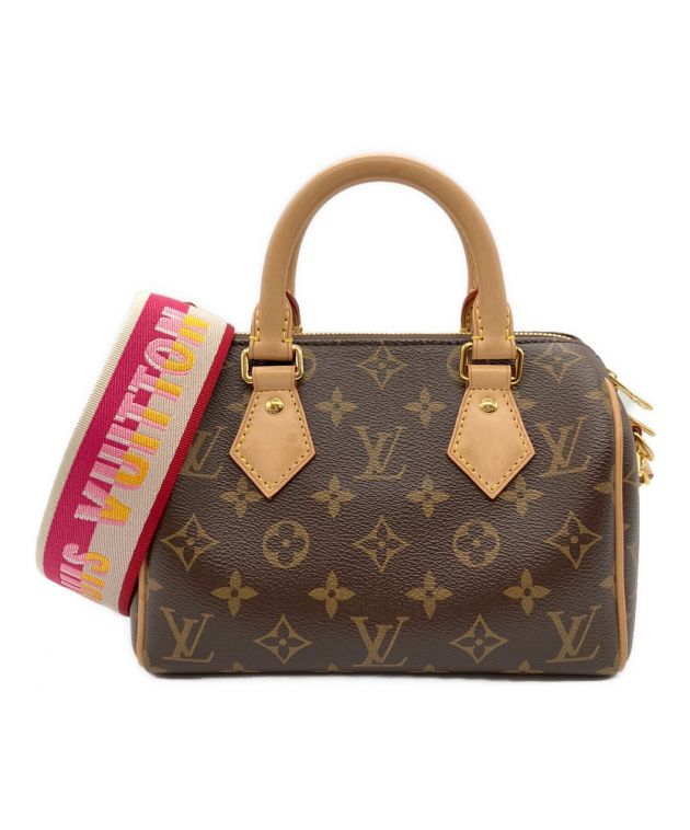 中古・古着通販】LOUIS VUITTON (ルイ ヴィトン) スピーディ・バンドリエール 20 ブラウン サイズ:20｜ブランド・古着通販  トレファク公式【TREFAC FASHION】スマホサイト