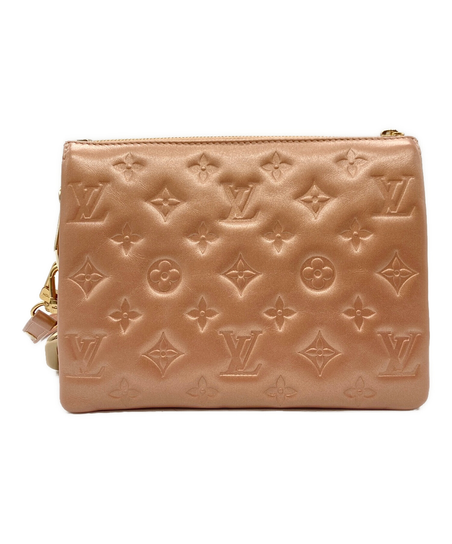 中古・古着通販】LOUIS VUITTON (ルイ ヴィトン) クッサンPM キャメル サイズ:PM｜ブランド・古着通販 トレファク公式【TREFAC  FASHION】スマホサイト