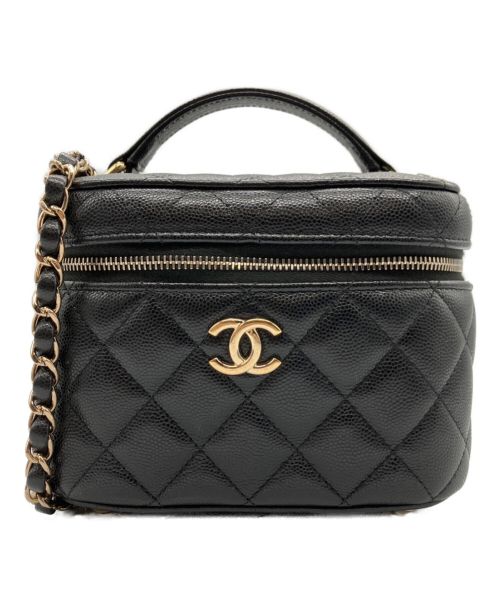 【中古・古着通販】CHANEL (シャネル) バニティショルダーバッグ 