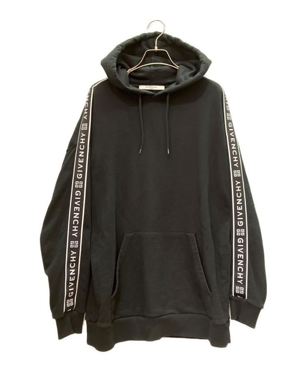 中古・古着通販】GIVENCHY (ジバンシィ) 袖ロゴプリントパーカー ブラック サイズ:S｜ブランド・古着通販 トレファク公式【TREFAC  FASHION】スマホサイト