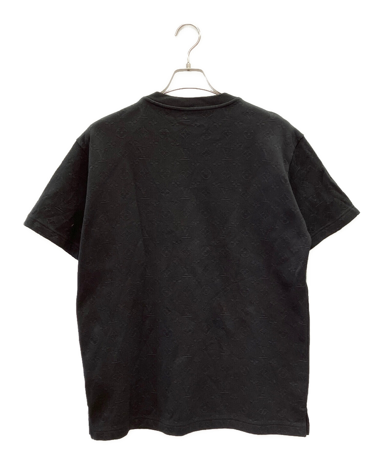 LOUIS VUITTON (ルイ ヴィトン) 3DポケットモノグラムTシャツ ブラック サイズ:M