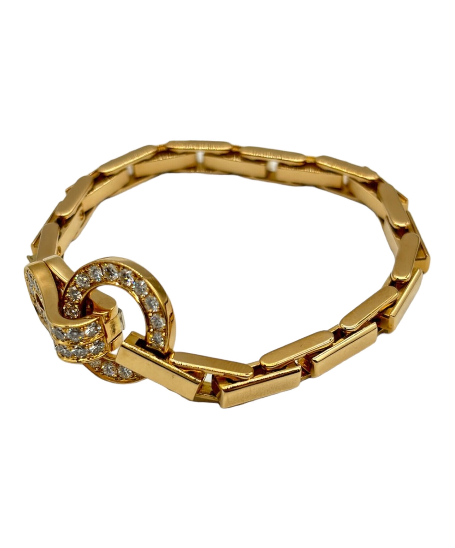 中古・古着通販】Cartier (カルティエ) Agrafe Diamond Bracelet ...