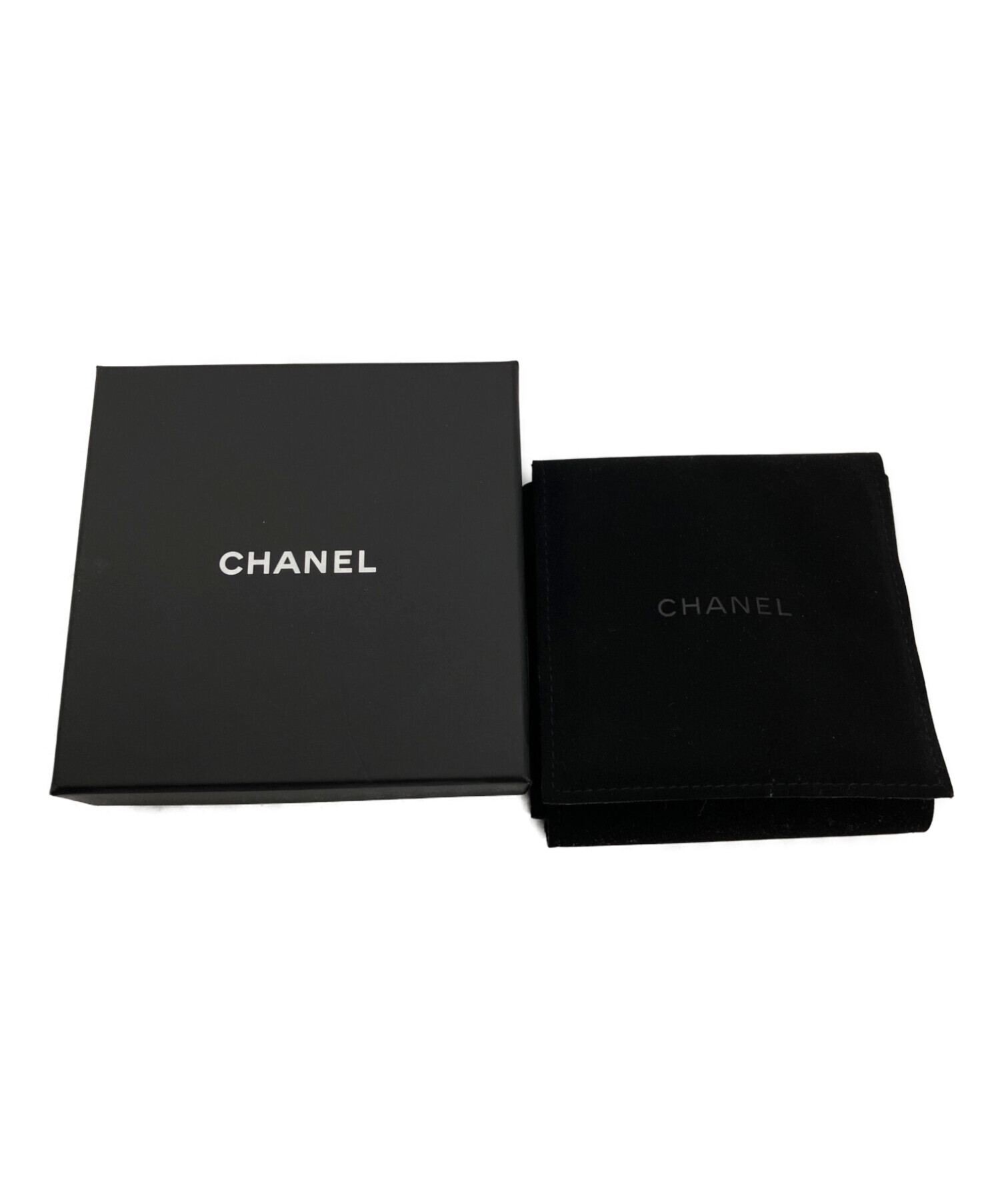 中古・古着通販】CHANEL (シャネル) ココマークフープ ブラック