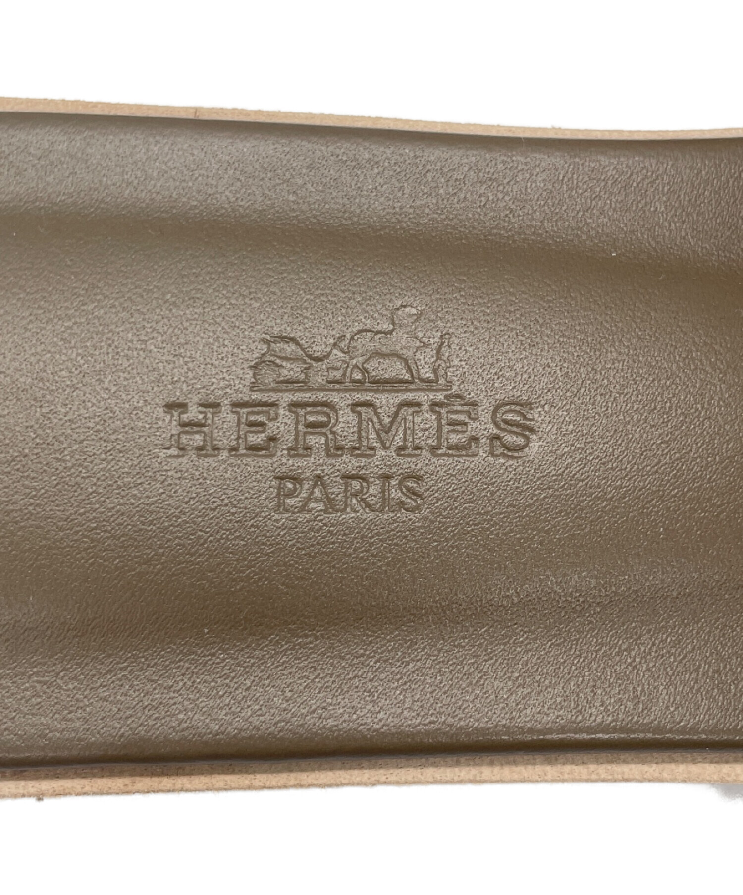 中古・古着通販】HERMES (エルメス) オランサンダル ライトグレー