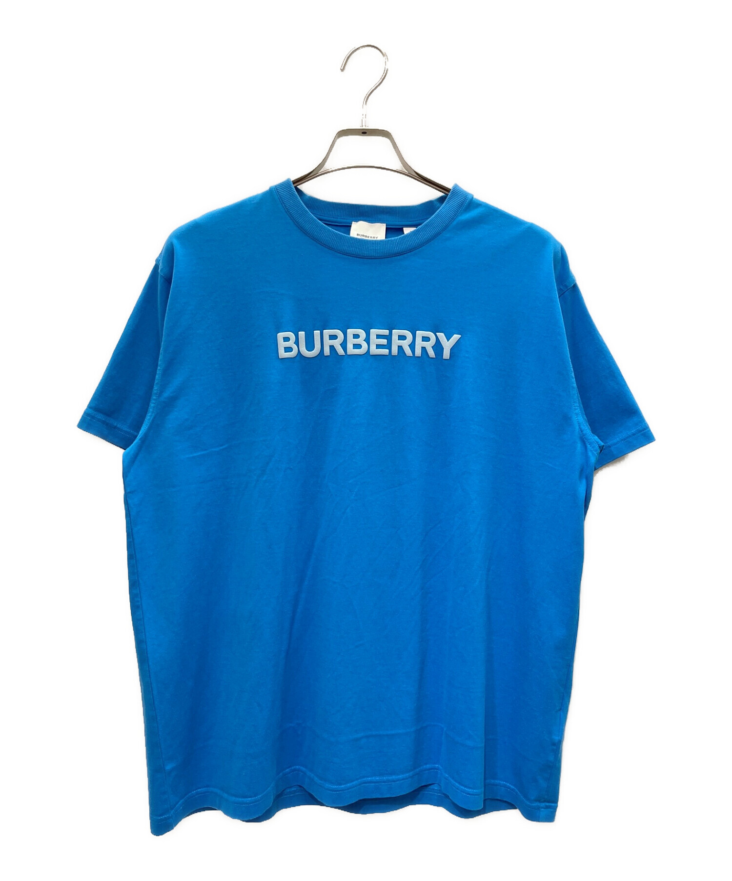 中古・古着通販】BURBERRY (バーバリー) ロゴ 半袖Tシャツ ブルー サイズ:S｜ブランド・古着通販 トレファク公式【TREFAC  FASHION】スマホサイト