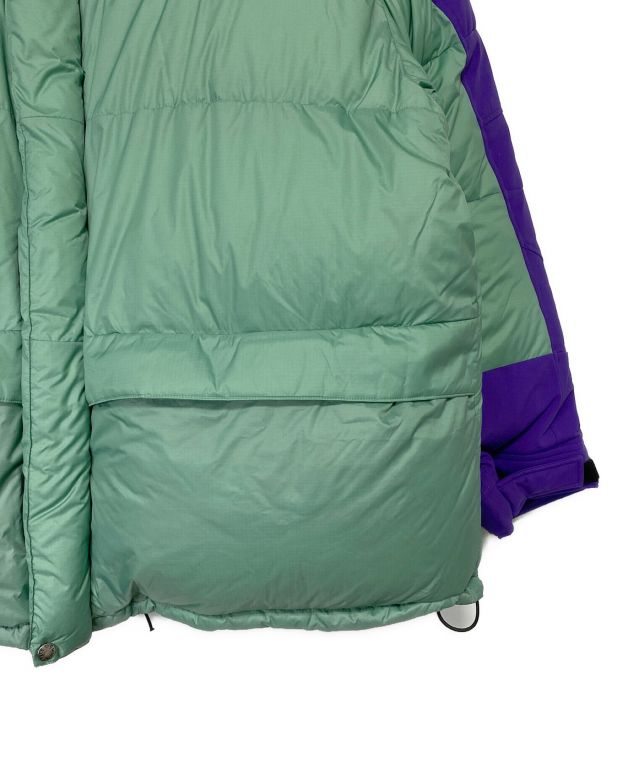 GUCCI (グッチ) THE NORTH FACE (ザ ノース フェイス) ダウンジャケット ミント×パープル サイズ:XXL