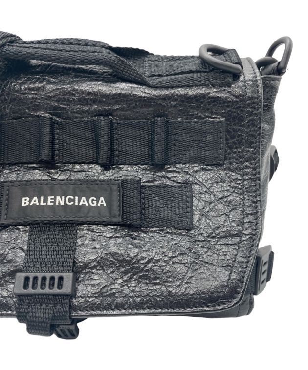 BALENCIAGA (バレンシアガ) アーミーメッセンジャーバッグ S ブラック