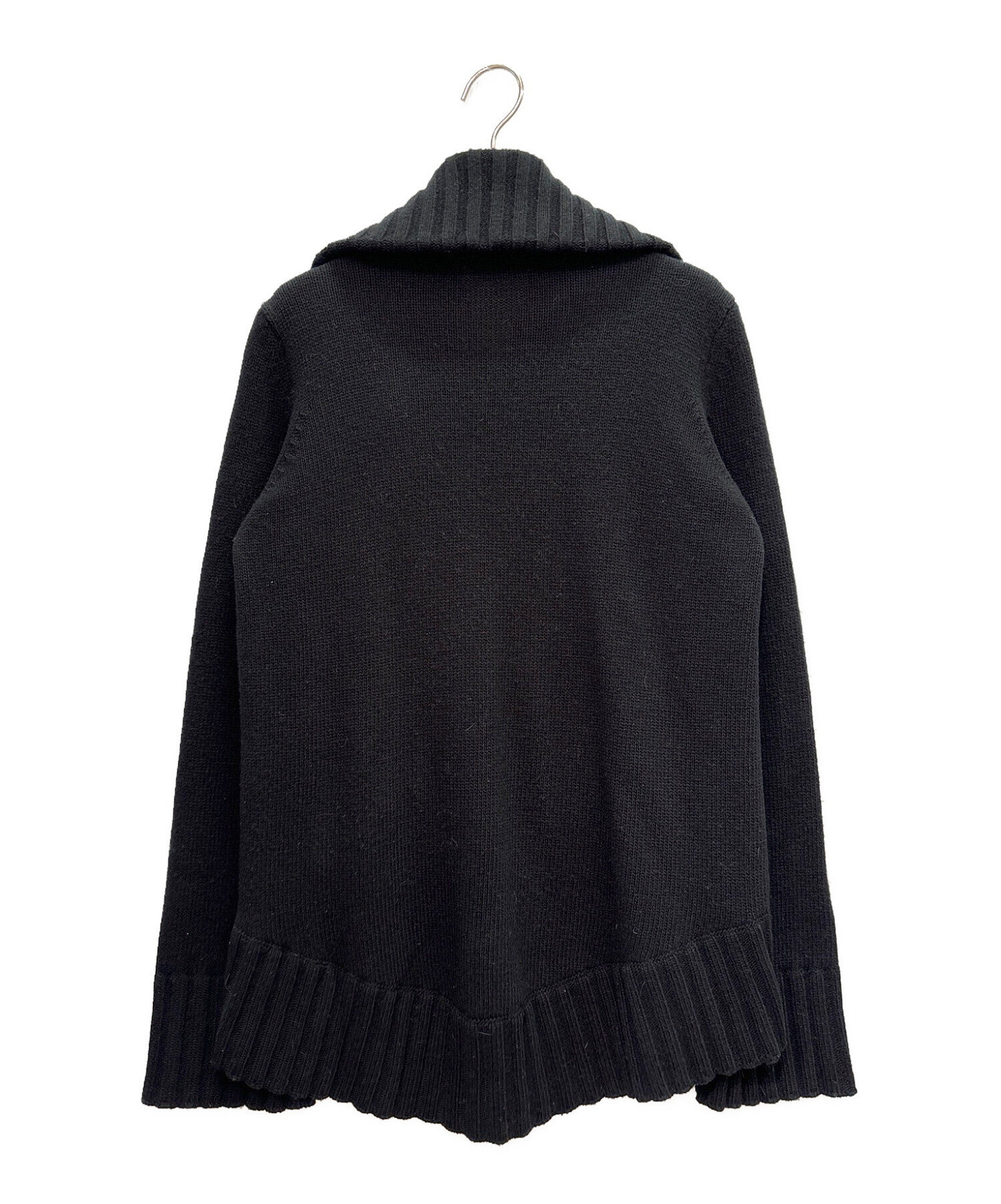 MONCLER (モンクレール) CARDIGAN TRICOT ダウンカーディガン ブラック サイズ:XS