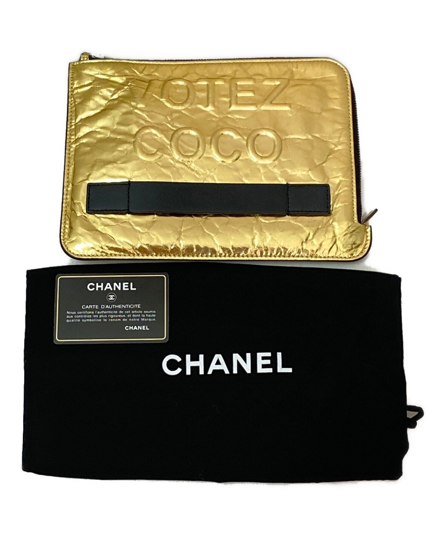 一部予約！】 CHANEL クラッチバッグ COCO VOTEZ シャネル クラッチ ...