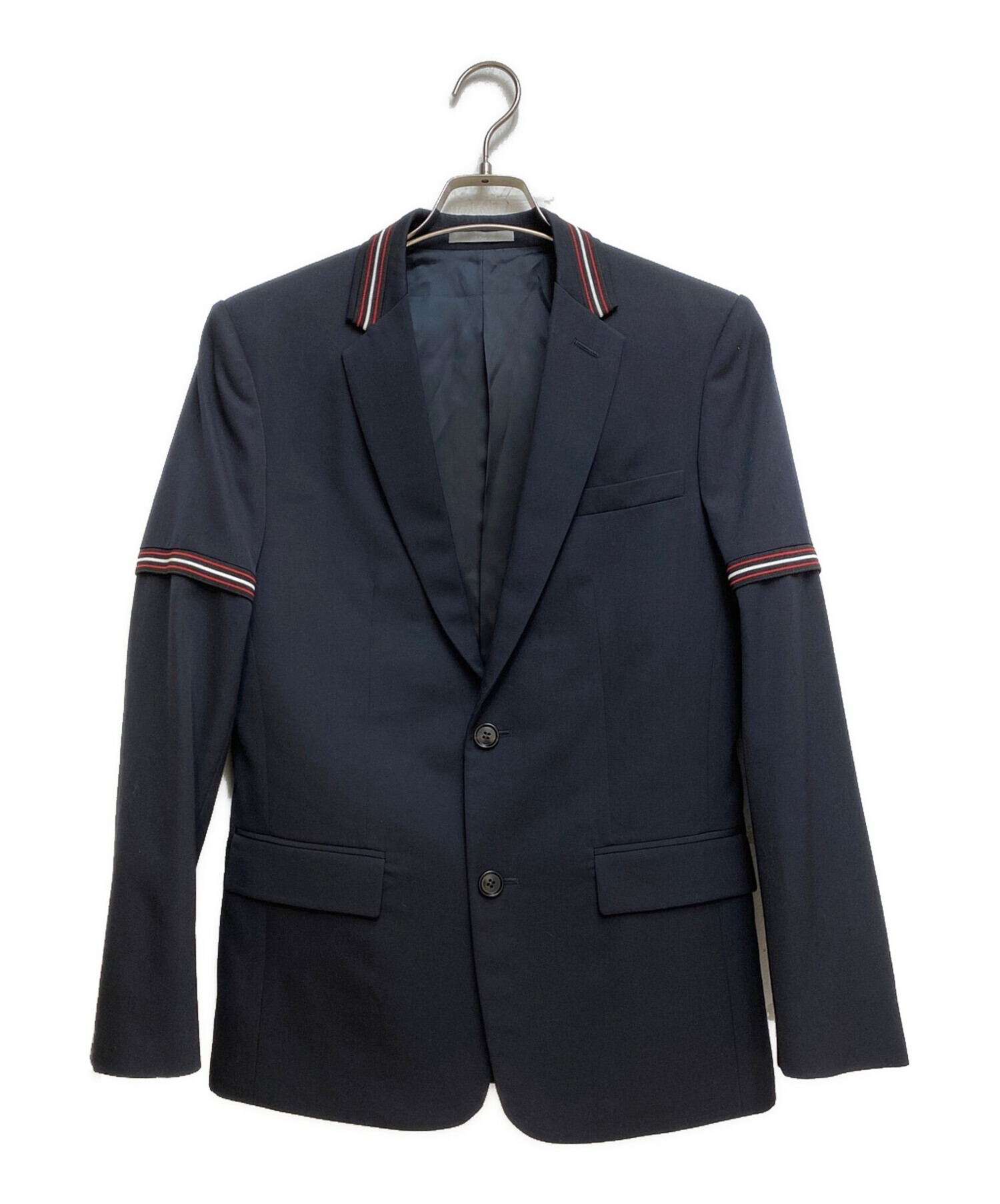 Dior Homme Stripe Tailored Jacket袖丈…62