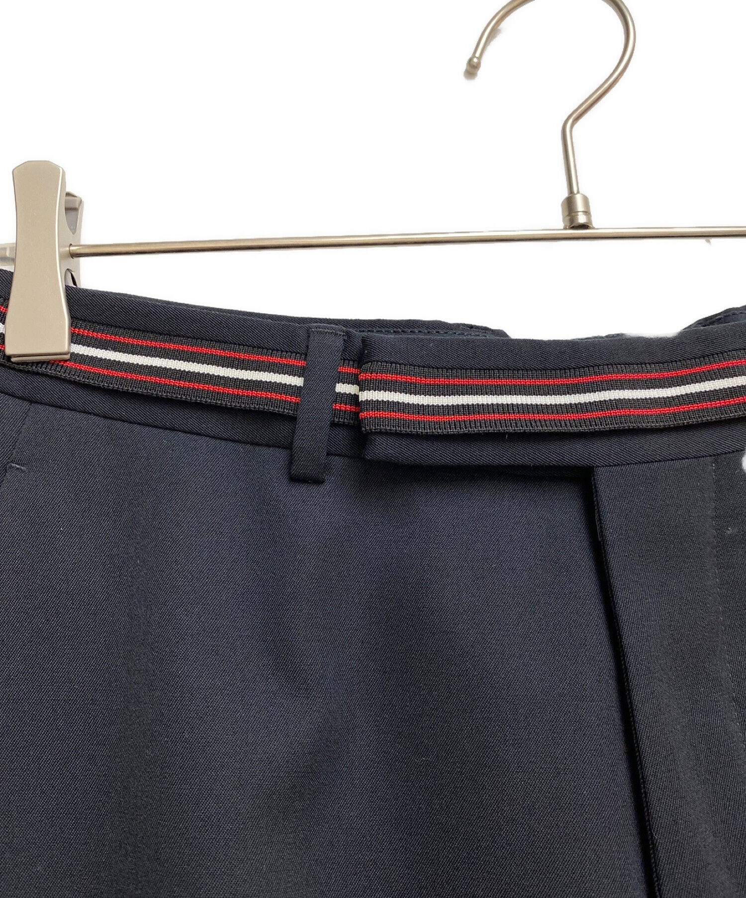 中古・古着通販】DIOR HOMME (ディオール オム) Stripe Belt Trousers