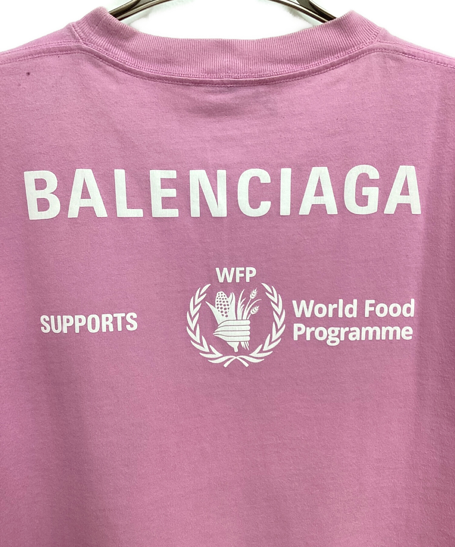 中古・古着通販】BALENCIAGA (バレンシアガ) WFPロゴ半袖カットソー ...