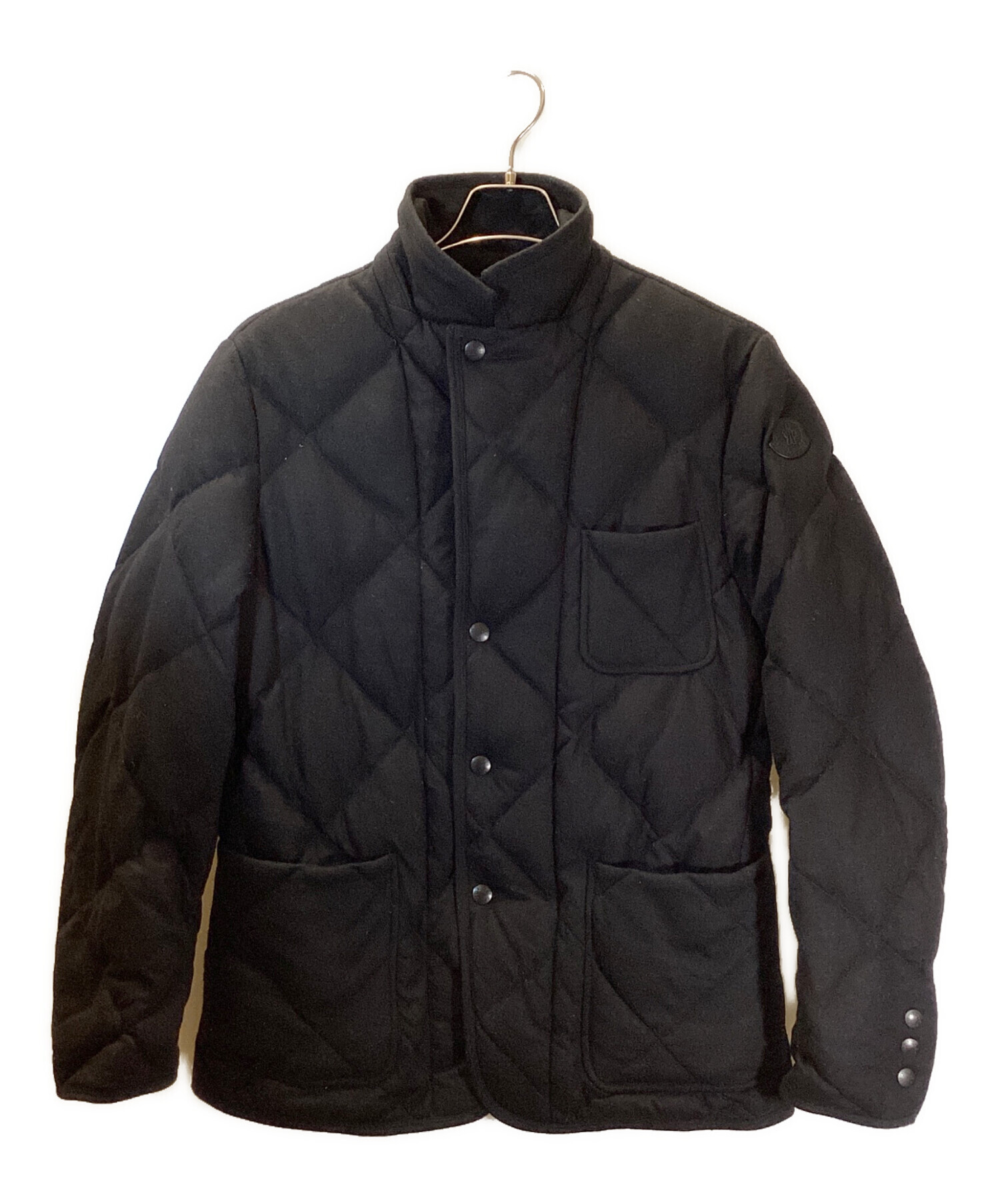 MONCLER (モンクレール) NORMAN GIACCA/ウールダウンジャケット ブラック サイズ:M