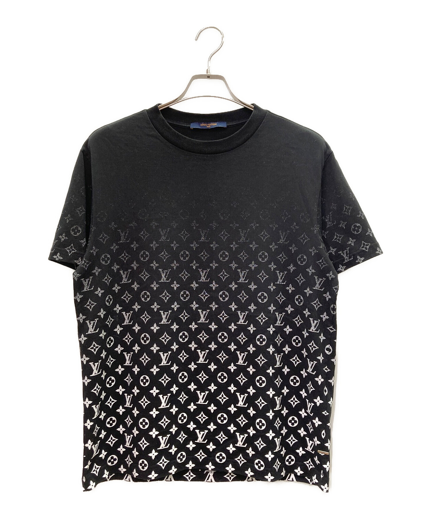 LOUIS VUITTON (ルイ ヴィトン) LVSE Monogram Gradient T-Shirt/モノグラム グラディエント  Tシャツ/22SS ブラック サイズ:M