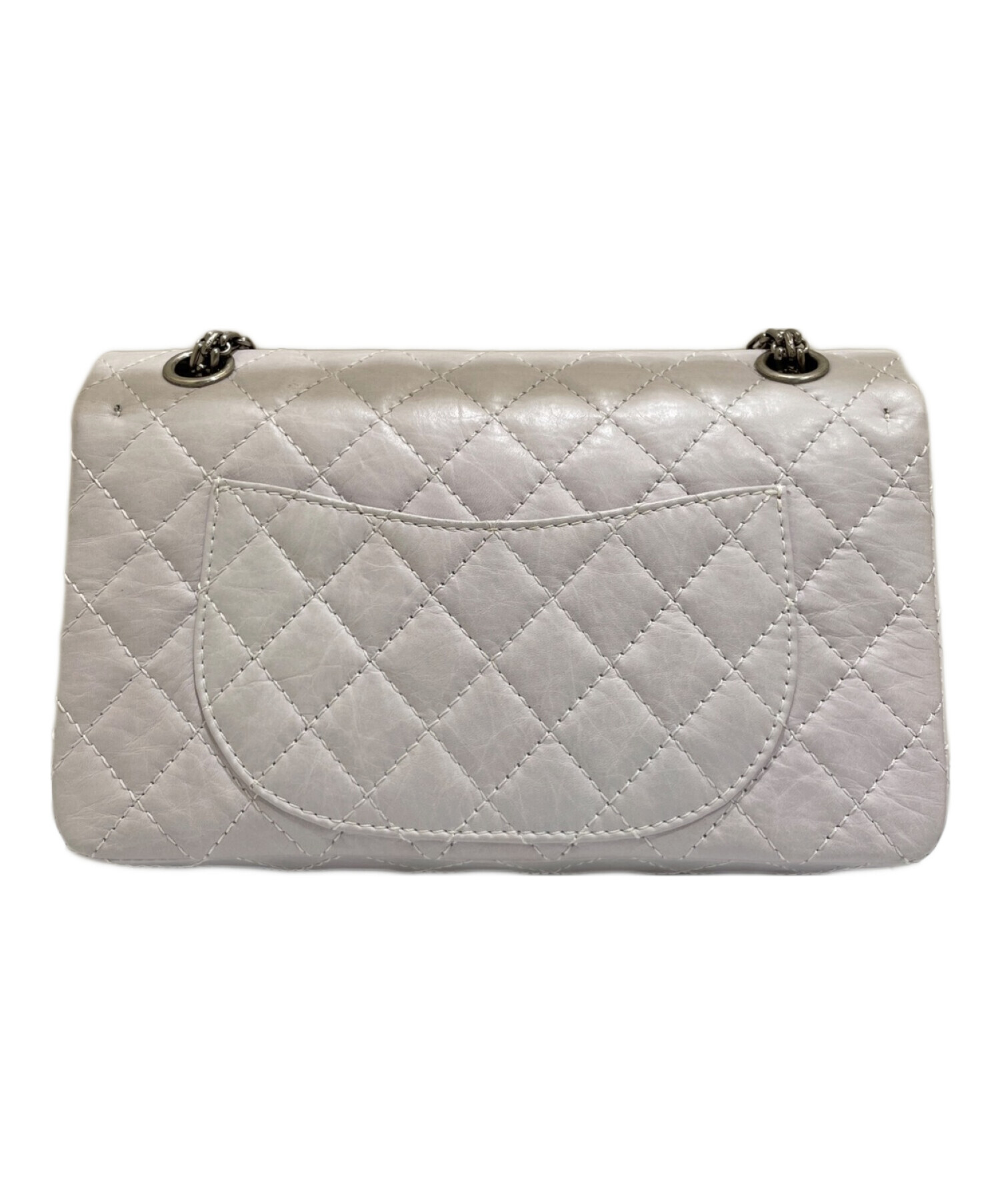 中古・古着通販】CHANEL (シャネル) マトラッセ2.55ショルダーバッグ 25 ホワイト サイズ:25｜ブランド・古着通販  トレファク公式【TREFAC FASHION】スマホサイト