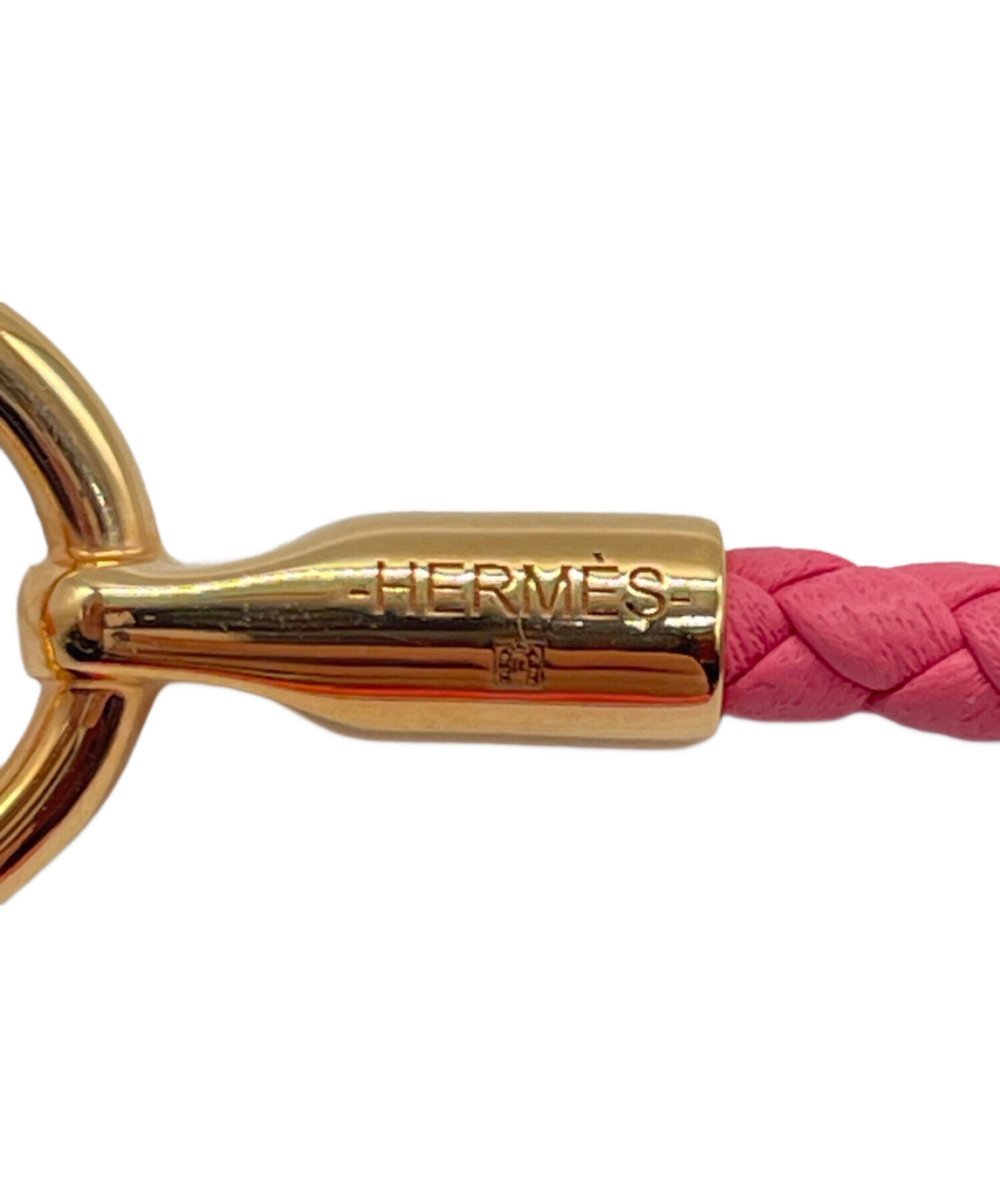 中古・古着通販】HERMES (エルメス) レザーブレスレット 《グレナン》 ドゥブルトゥール ピンク｜ブランド・古着通販  トレファク公式【TREFAC FASHION】スマホサイト