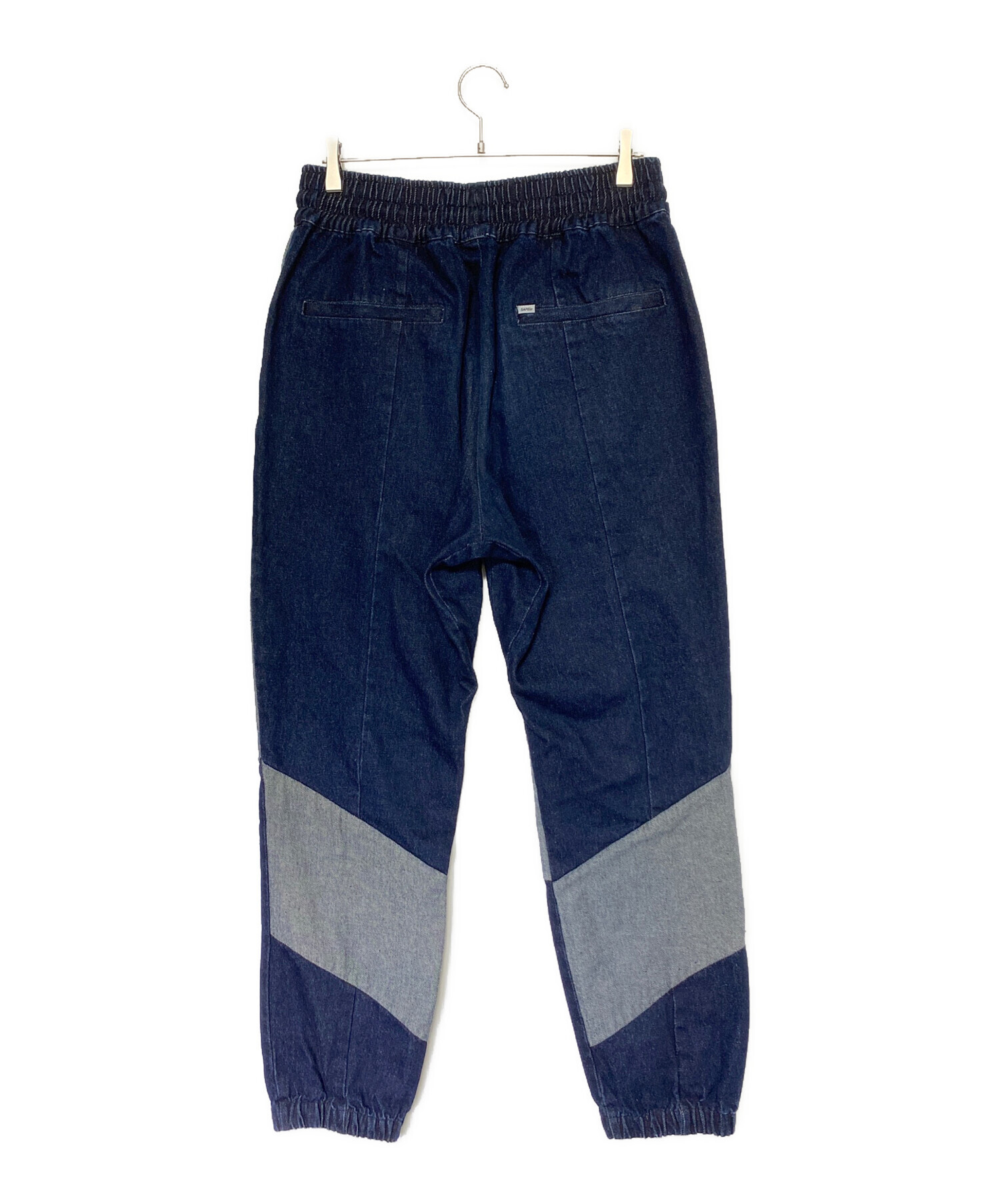 中古・古着通販】SAPEur (サプール) Denim Track Pants インディゴ サイズ:XL｜ブランド・古着通販  トレファク公式【TREFAC FASHION】スマホサイト