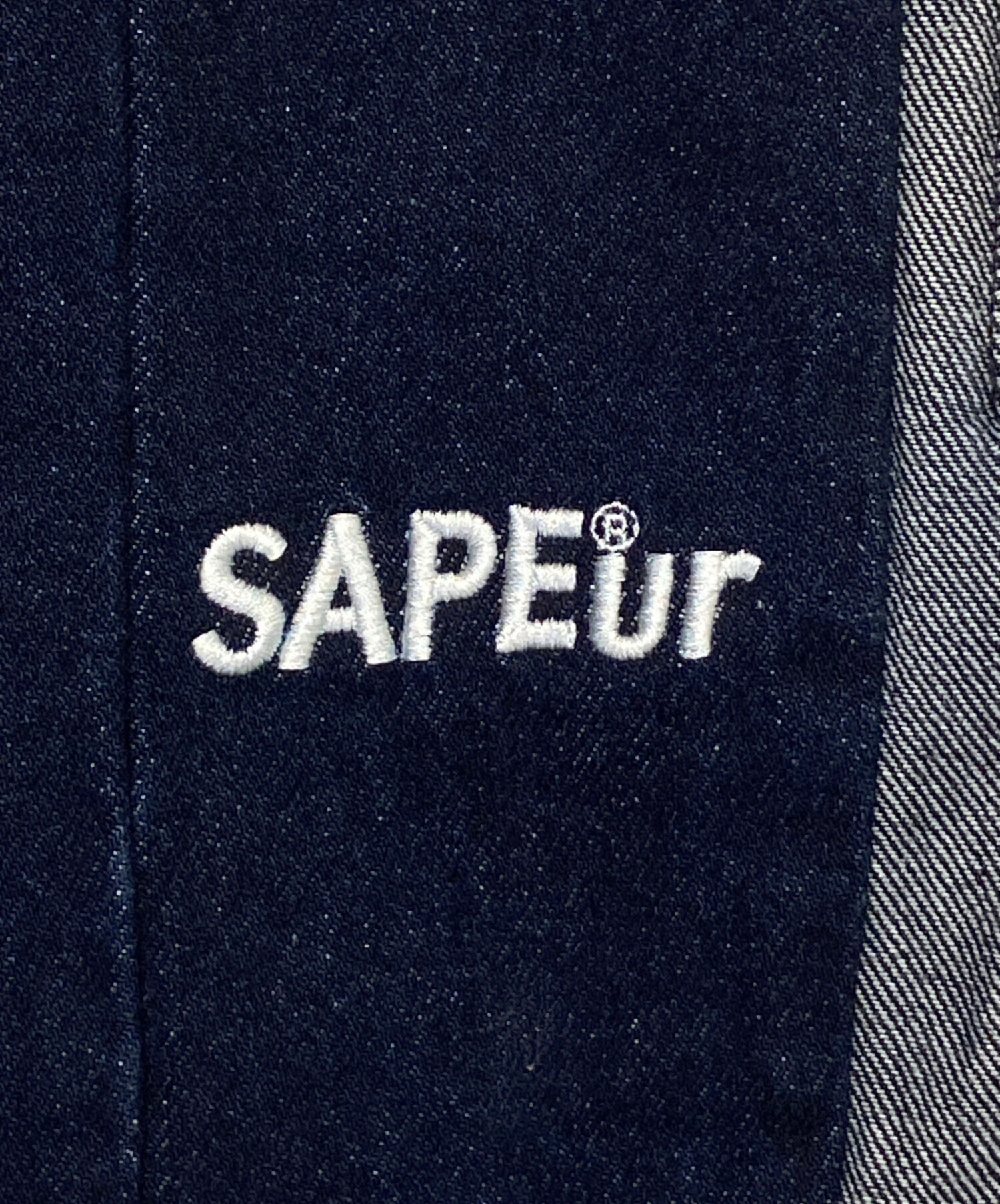 中古・古着通販】SAPEur (サプール) Denim Track Pants インディゴ サイズ:XL｜ブランド・古着通販  トレファク公式【TREFAC FASHION】スマホサイト