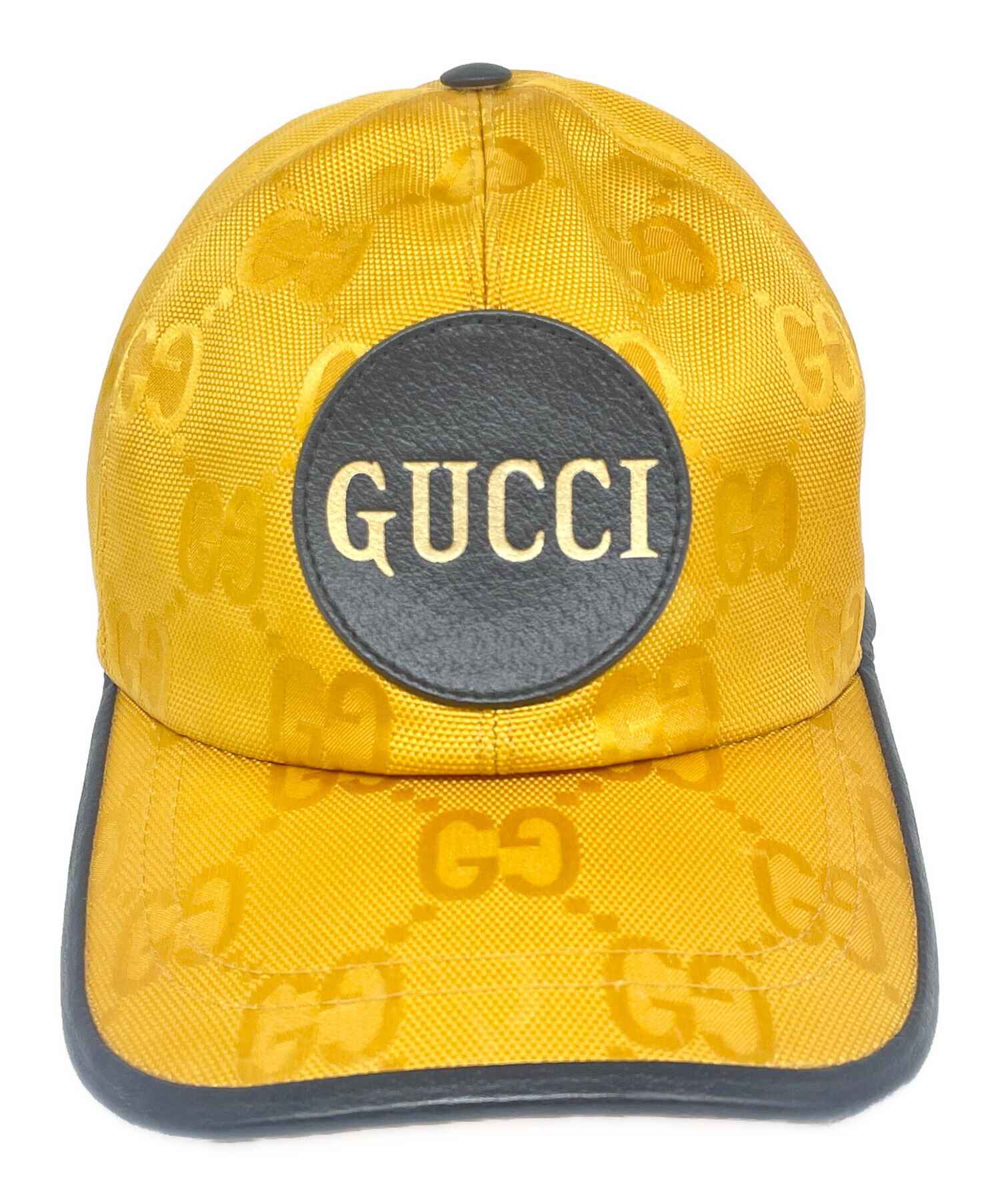 中古・古着通販】GUCCI (グッチ) Off The Grid GGナイロン ベースボールキャップ イエロー サイズ:L｜ブランド・古着通販  トレファク公式【TREFAC FASHION】スマホサイト