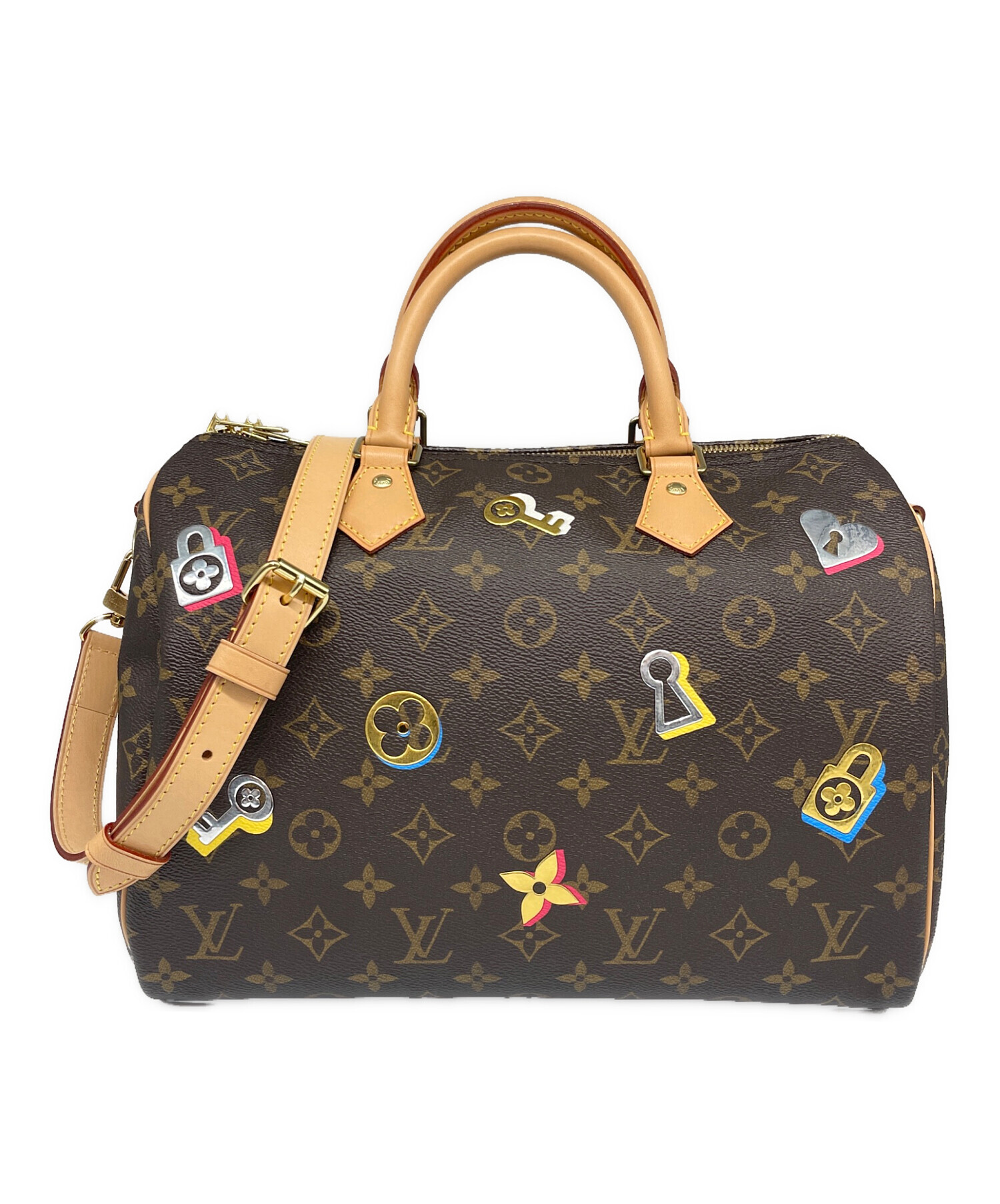 中古・古着通販】LOUIS VUITTON (ルイ ヴィトン) ラブロック スピーディー30 ブラウン サイズ:30｜ブランド・古着通販  トレファク公式【TREFAC FASHION】スマホサイト