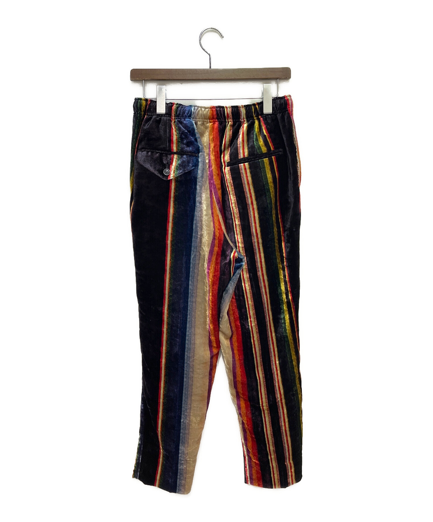 TOGA VIRILIS (トーガ ビリリース) 21AW Velvet stripe pants マルチカラー サイズ:44