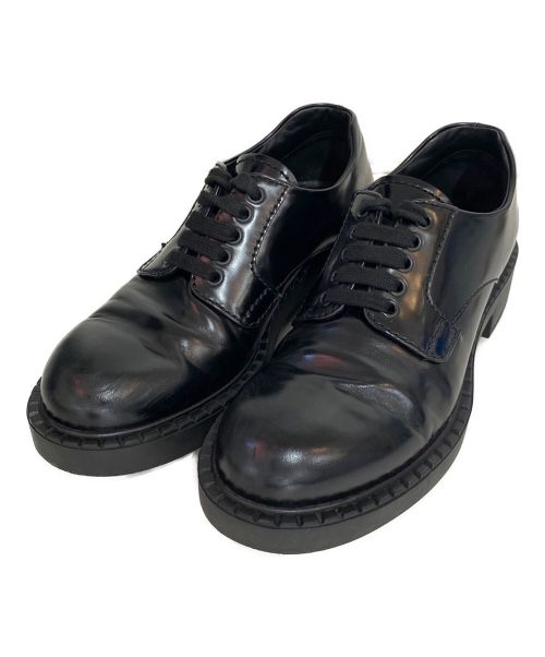 中古・古着通販】PRADA (プラダ) ブラッシュドレザーダービーシューズ