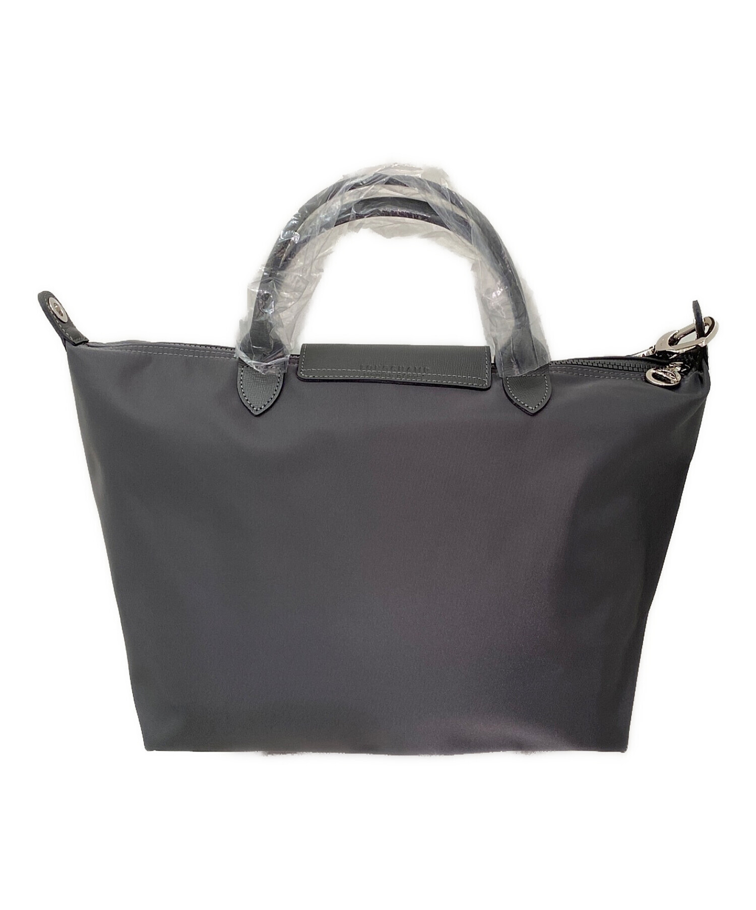 LONGCHAMP (ロンシャン) ル プリアージュ ネオ ショルダーバッグ グレー 未使用品