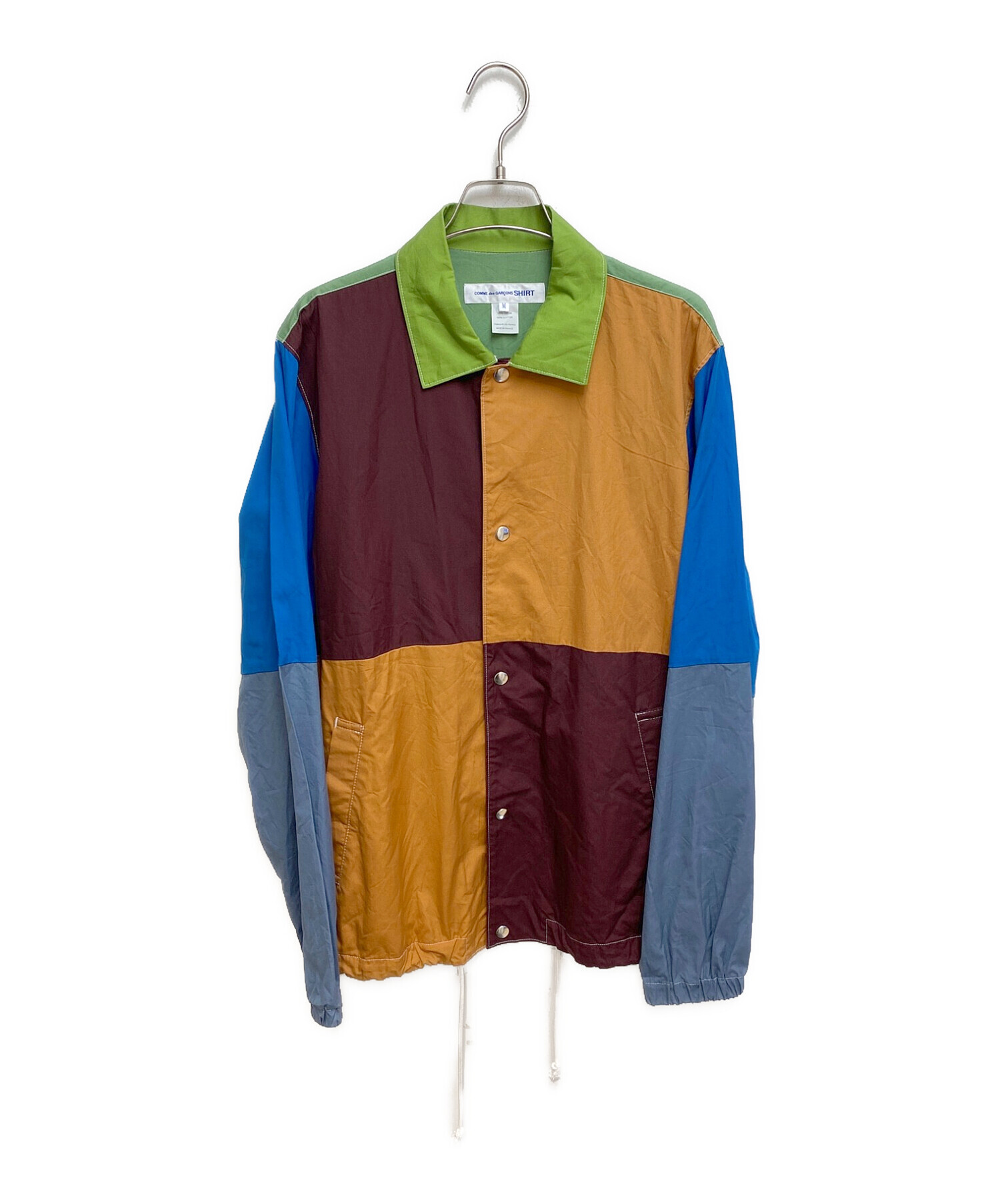 COMME des GARCONS SHIRT (コムデギャルソンシャツ) シャツジャケット マルチカラー サイズ:M