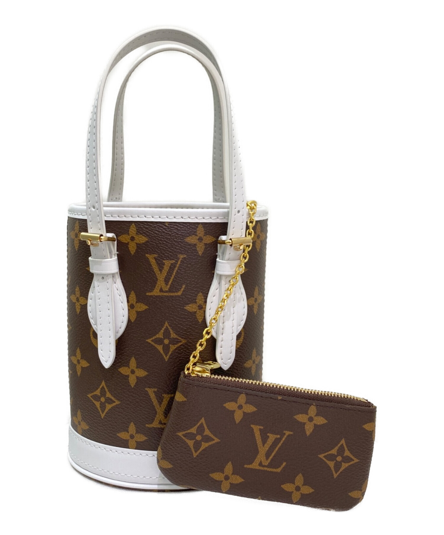 中古・古着通販】LOUIS VUITTON (ルイ ヴィトン) ナノ・バケット ブラウン｜ブランド・古着通販 トレファク公式【TREFAC  FASHION】スマホサイト