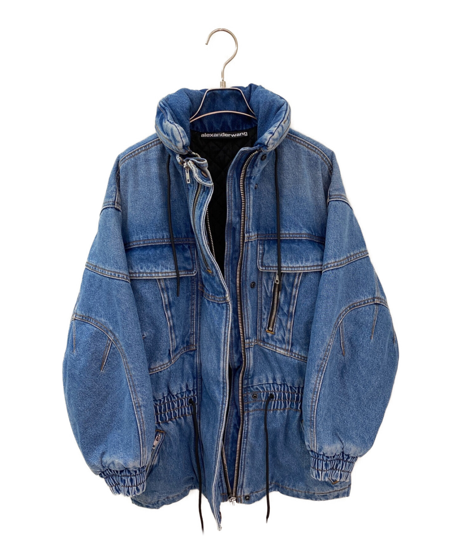 ALEXANDER WANG (アレキサンダーワン) Denim Field Jacket インディゴ サイズ:XXS