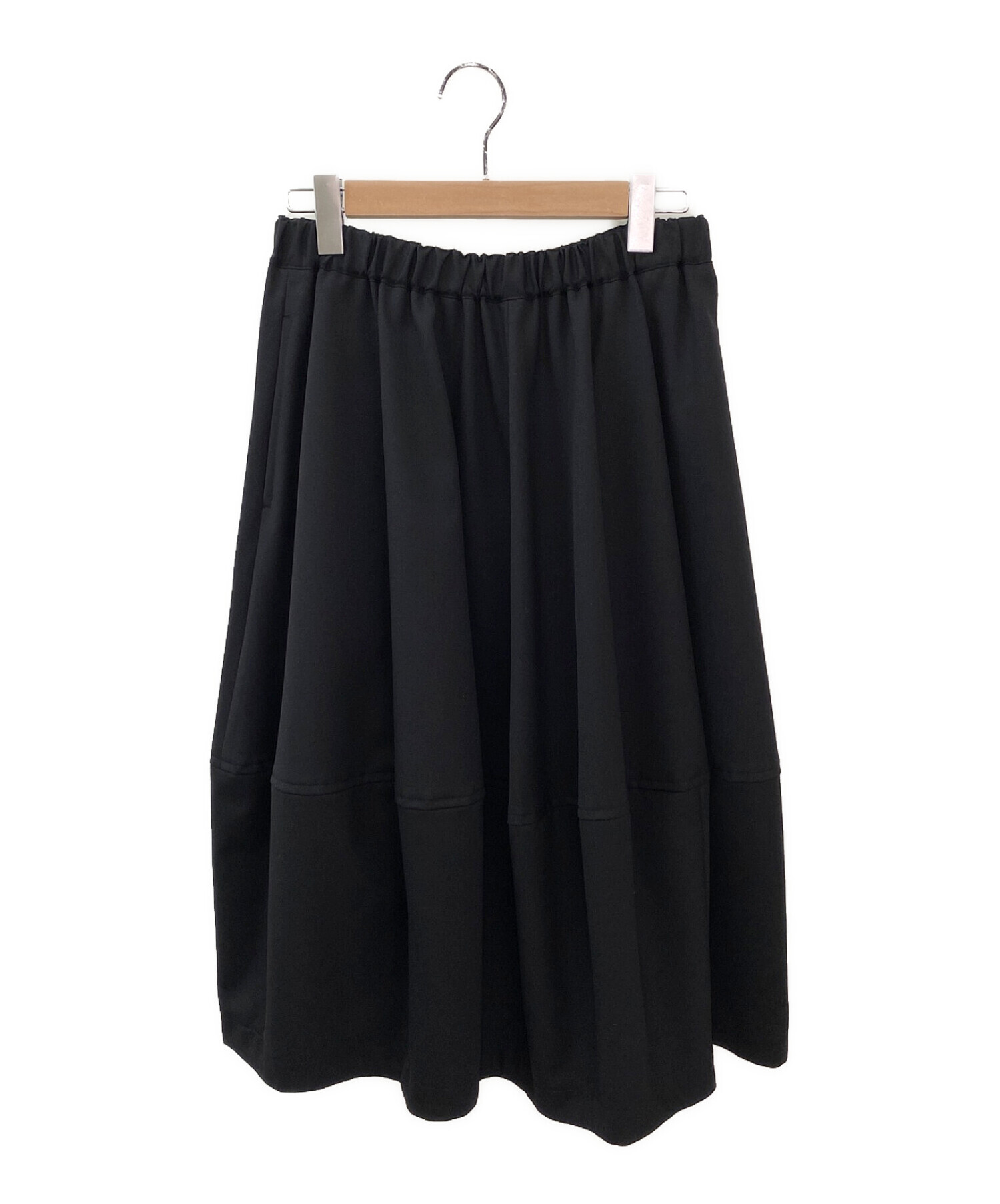 BLACK COMME des GARCONS (ブラックコムデギャルソン) ボリュームスカート ブラック サイズ:Ｓ
