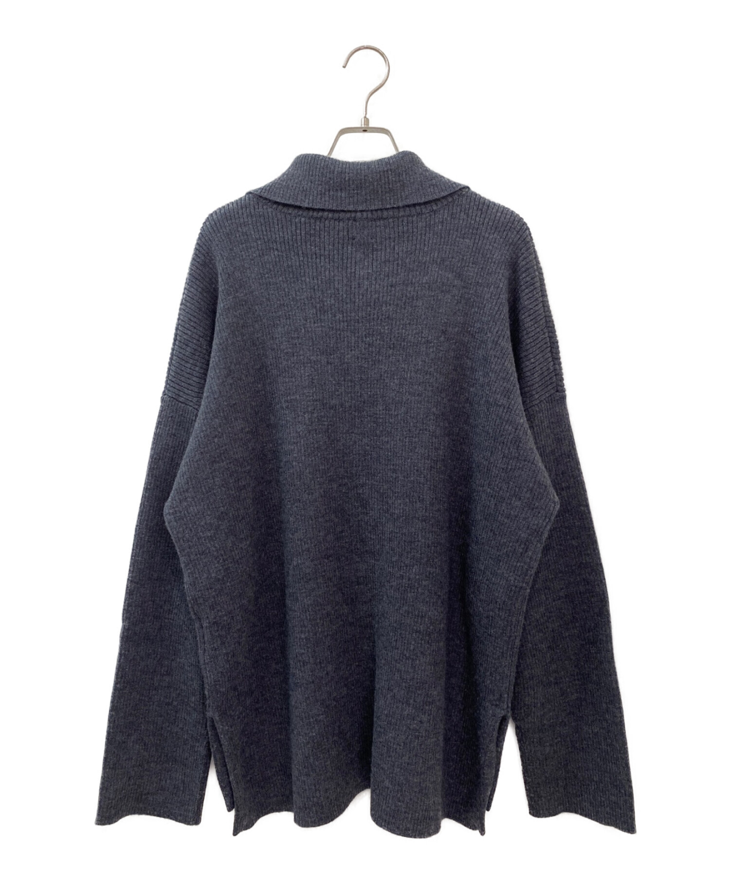 GOOD GRIEF!/グッドグリーフ】Knit Zipped Pullover