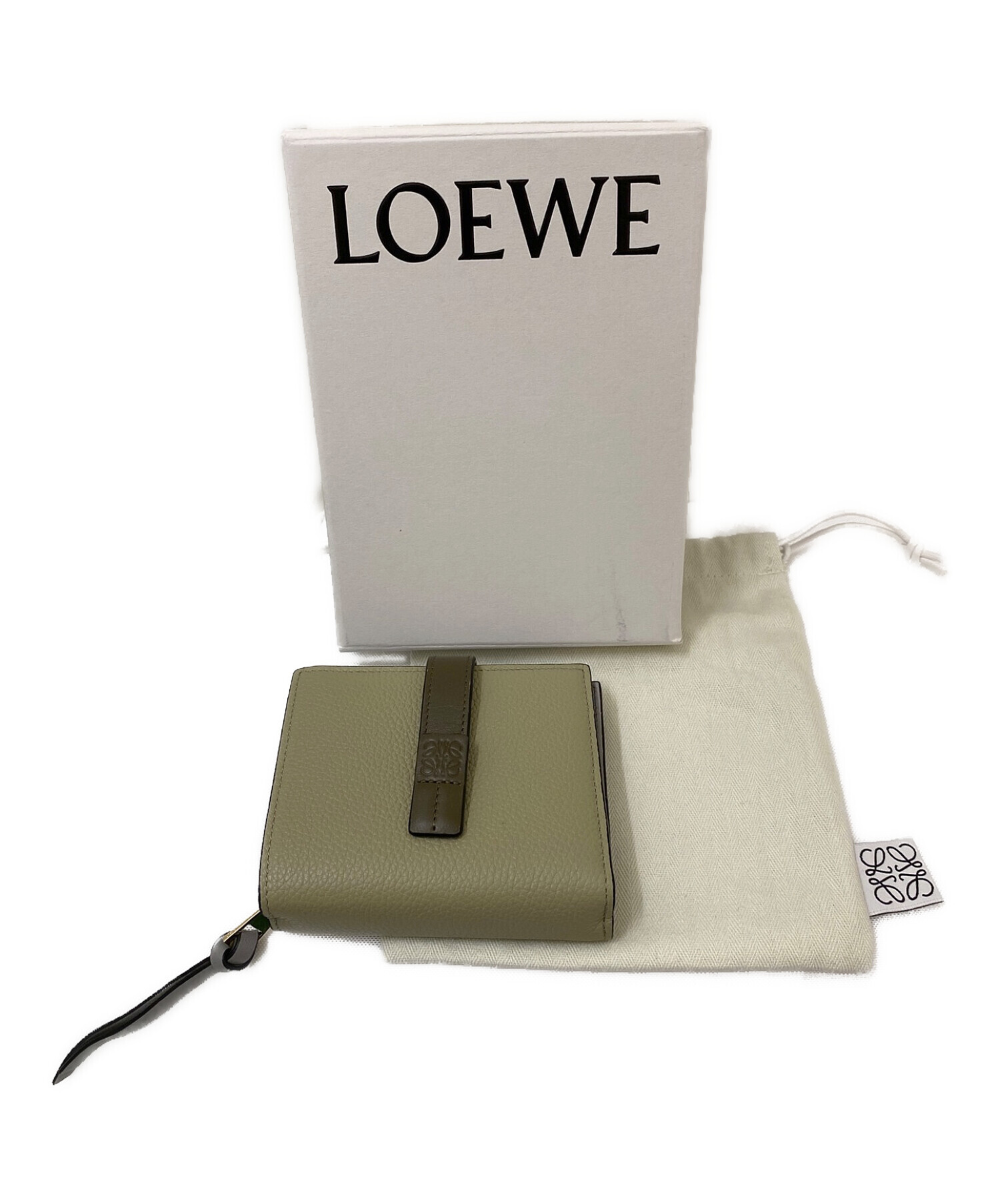 中古・古着通販】LOEWE (ロエベ) コンパクト ジップウォレット