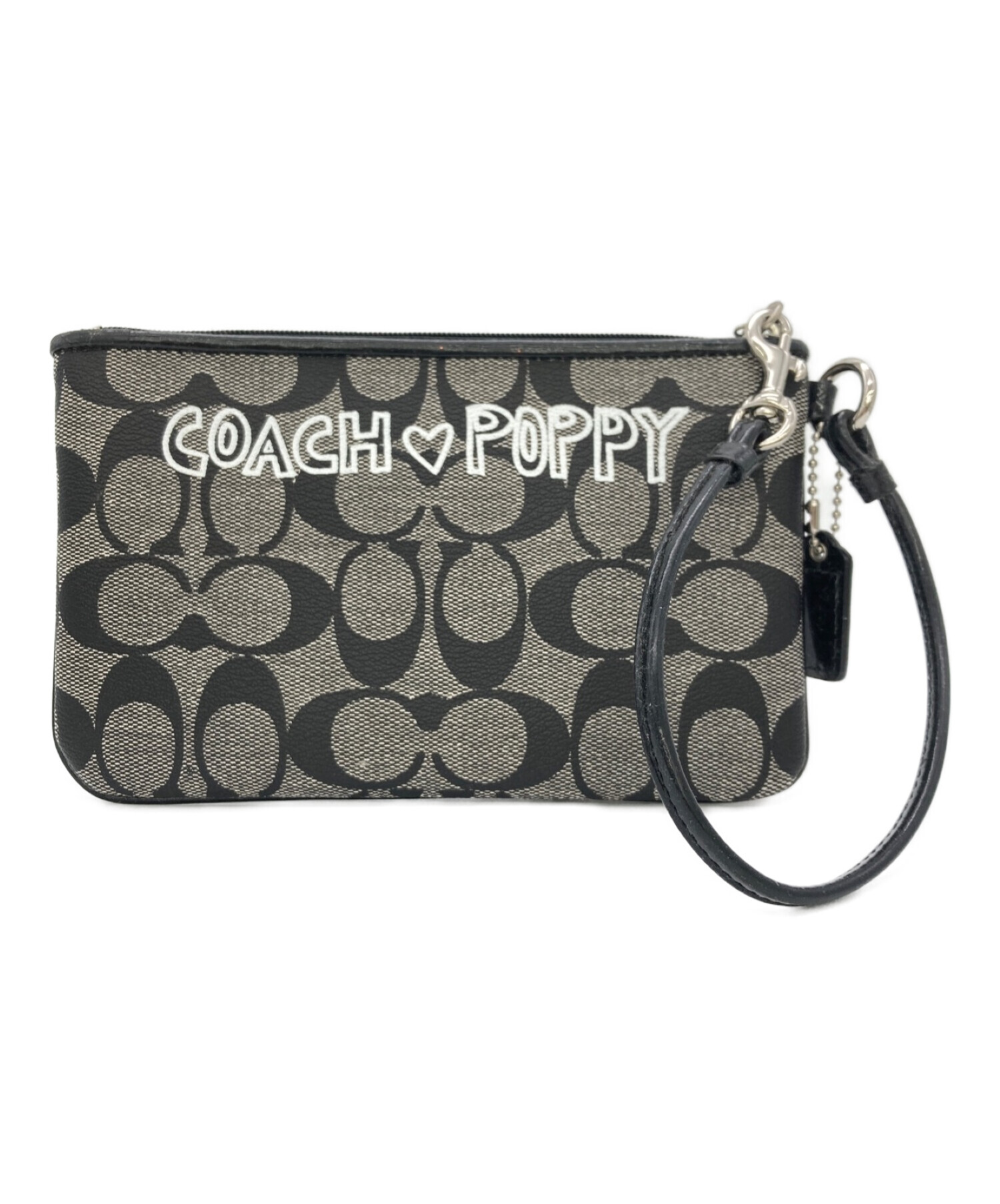 コーチ COACH 黒 ポーチ - 小物