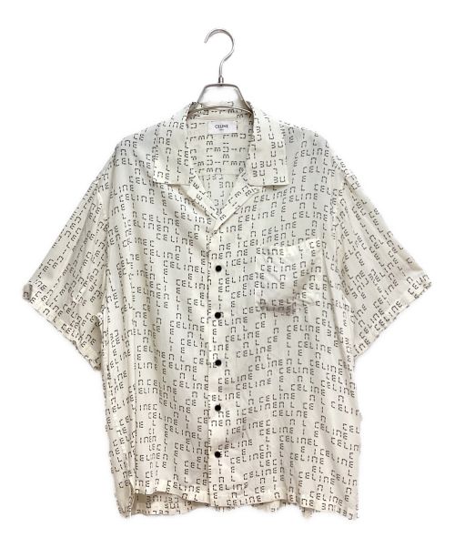 中古・古着通販】CELINE (セリーヌ) Digital Print Loose-Fit Hawaiian Sshirt  （デジタルプリントルーズフィットハワイアンシャツ） アイボリー サイズ:37｜ブランド・古着通販 トレファク公式【TREFAC  FASHION】スマホサイト