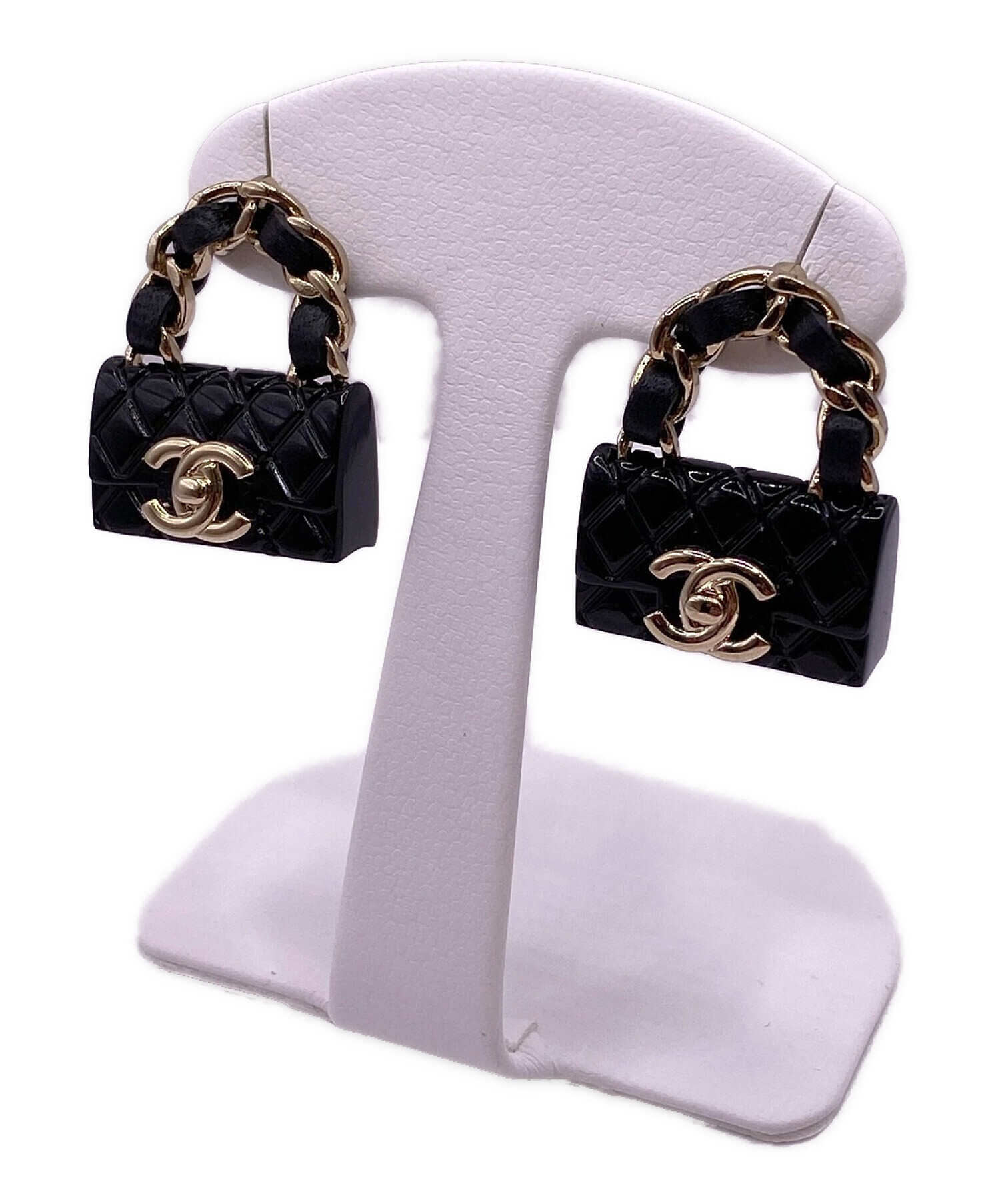 CHANEL (シャネル) バッグモチーフピアス