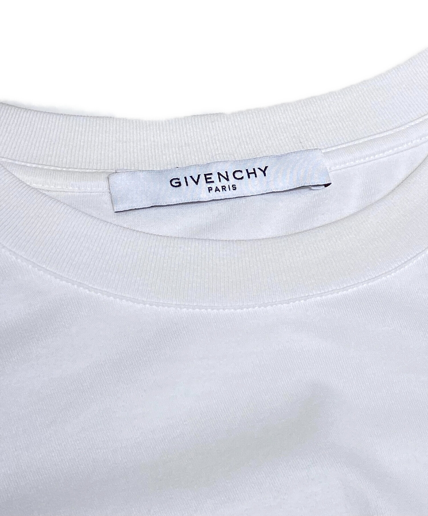 GIVENCHY (ジバンシィ) オーバーサイズロゴTシャツ ホワイト サイズ:XS