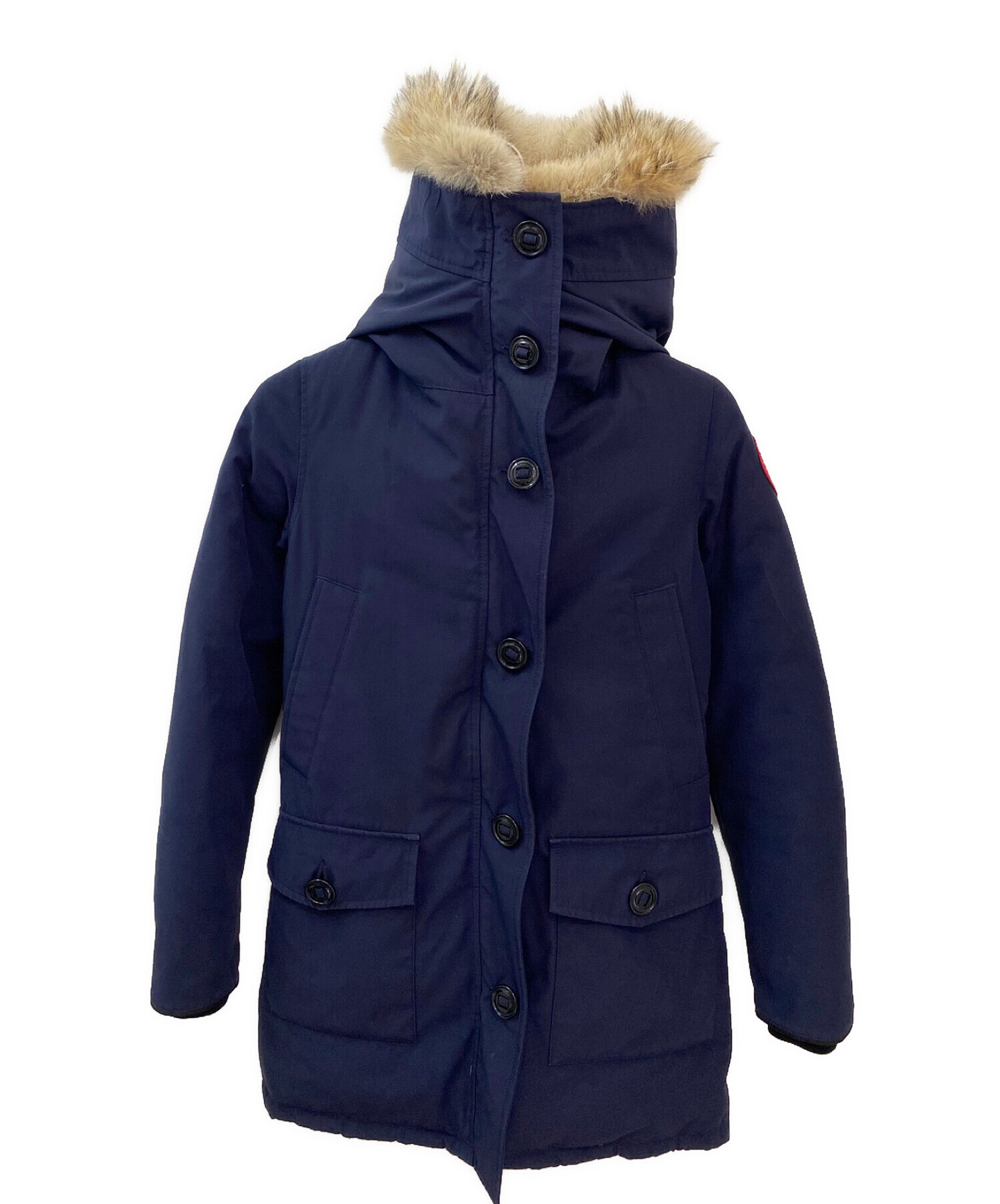 中古・古着通販】CANADA GOOSE (カナダグース) BRONTE PARKA ネイビー サイズ:XS｜ブランド・古着通販  トレファク公式【TREFAC FASHION】スマホサイト