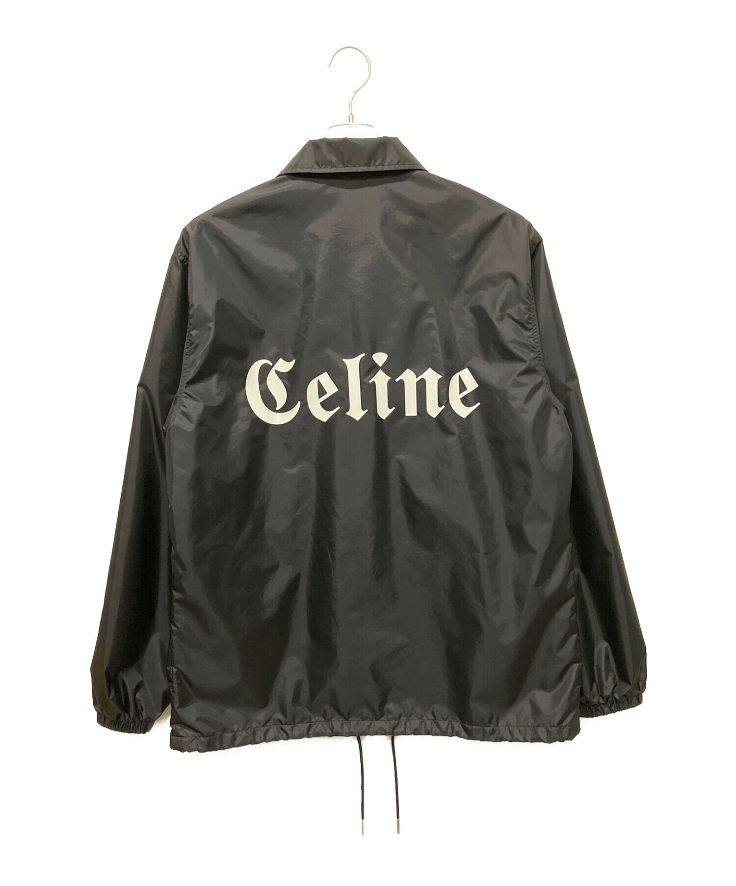 中古・古着通販】CELINE (セリーヌ) ロゴプリントナイロンジャケット ブラック サイズ:44｜ブランド・古着通販 トレファク公式【TREFAC  FASHION】スマホサイト