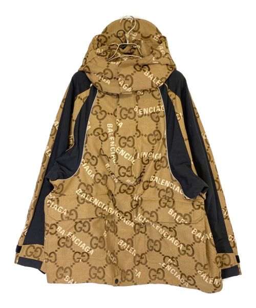 中古・古着通販】GUCCI (グッチ) ジャンボGGジャケット ブラウン